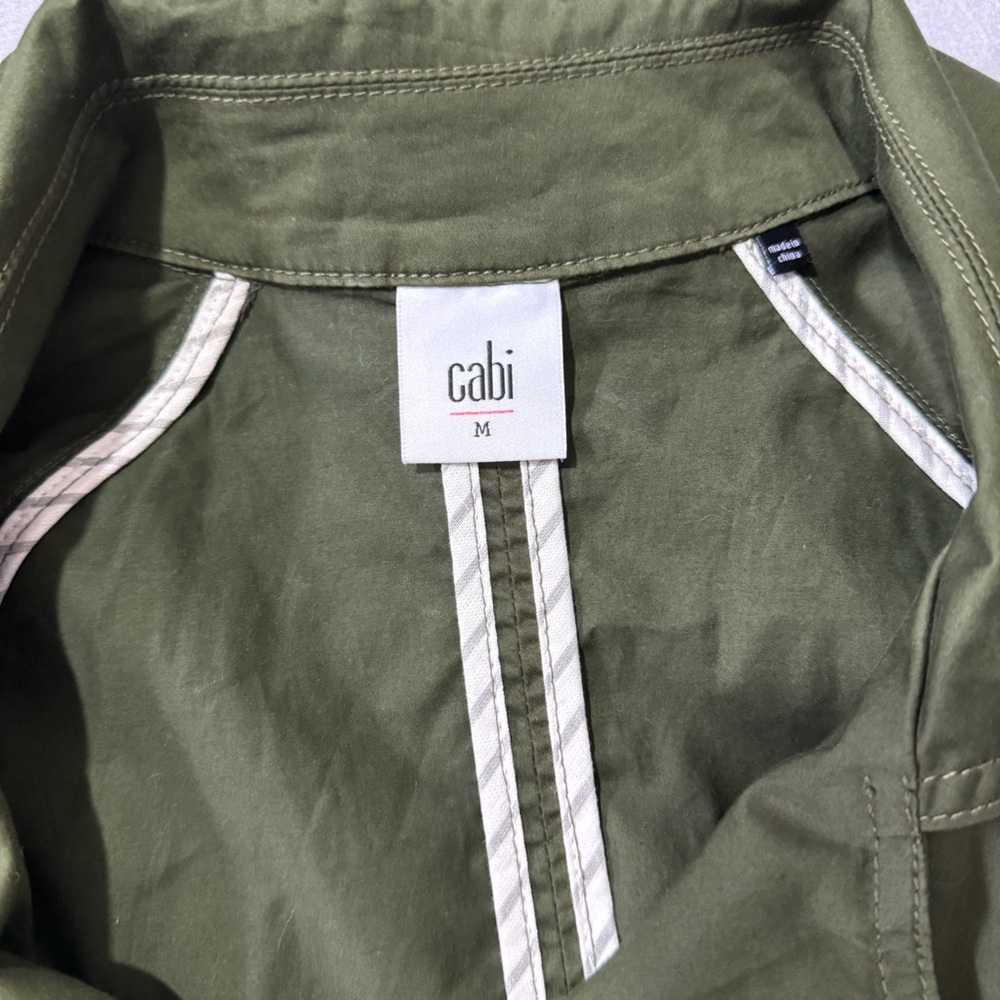 CAbi Olive Green Expedition Jacket - Picture 3 of 6
